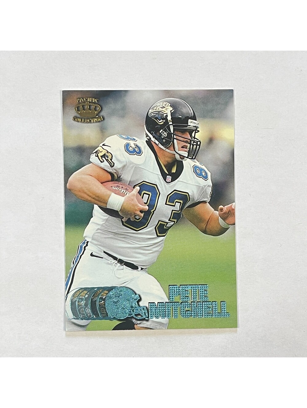 1997 Pacific Crown Collection #193 Pete Mitchell Platinum Blue Card